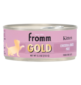 Fromm Fromm Gold Canned Cat Food | Kitten Chicken & Duck Pate 3 oz single