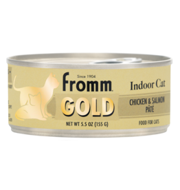 Fromm Fromm Gold Canned Cat Food | Indoor Hairball Chicken & Salmon Pate 3 oz CASE/12