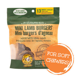 Happy Howie's Happy Howie's Baker's Dozen Dog Treats | Lamb Burger 2" 4.6 oz 13 ct