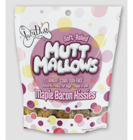 Lazy Dog Cookie Co. Lazy Dog Soft Baked Dog Treats | Mutt Mallows Maple Bacon Kisses 5 oz single