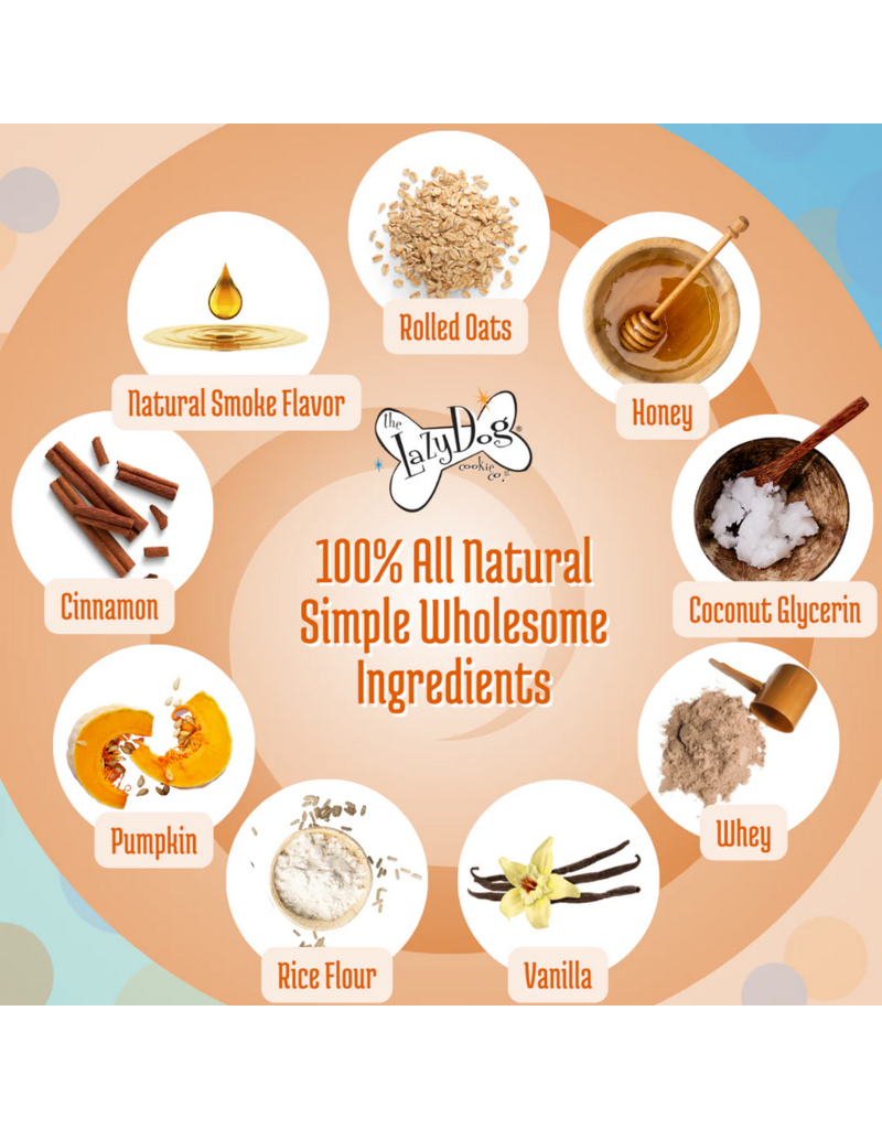 Lazy Dog Cookie Co. Lazy Dog Soft Baked Dog Treats | Mutt Mallows My Little Pumpkins 5 oz single