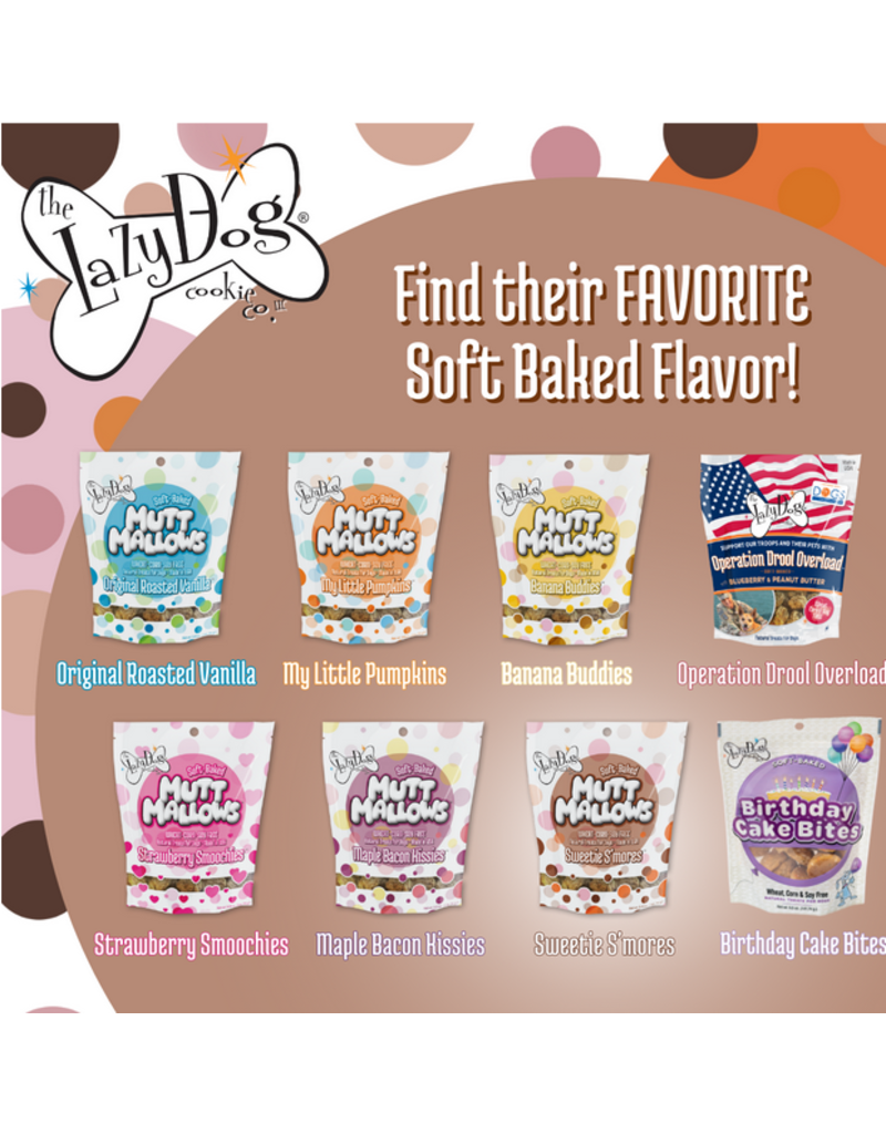 Lazy Dog Cookie Co. Lazy Dog Soft Baked Dog Treats | Mutt Mallows My Little Pumpkins 5 oz single