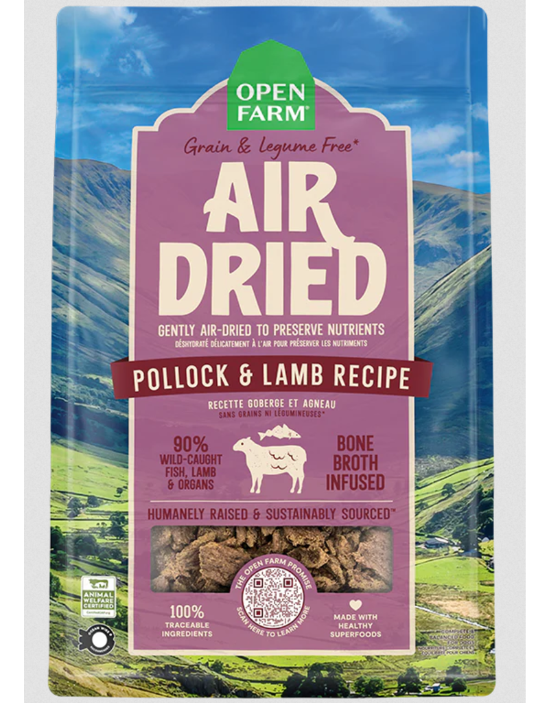 Open Farm Open Farm Air Dried Dog Food | Pollock & Lamb Recipe 1 lb