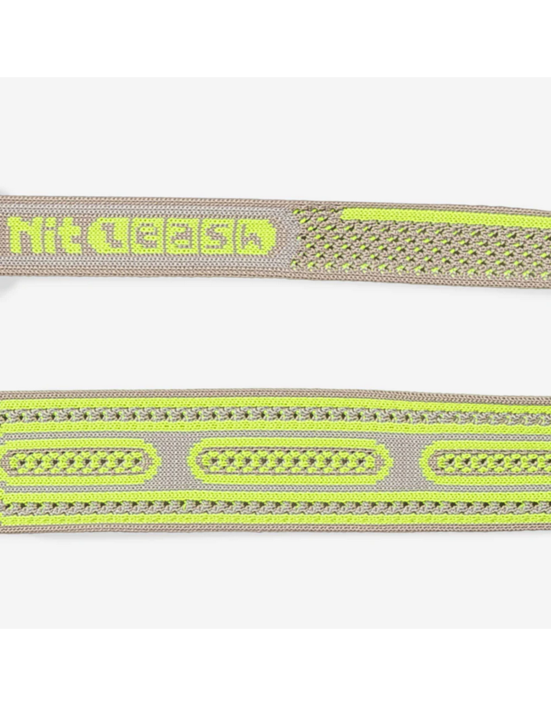 Zee.Dog Zee Dog Nit Leash | 3D Knit Gluten Beige & Green 3'