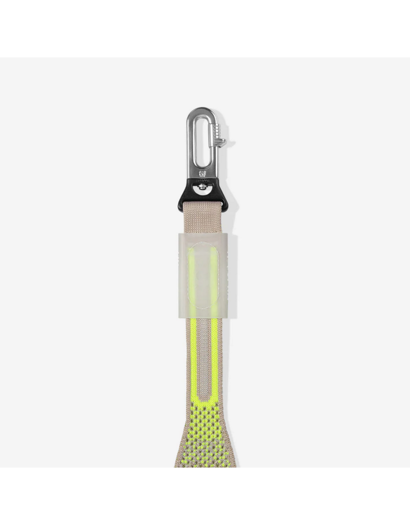 Zee.Dog Zee Dog Nit Leash | 3D Knit Gluten Beige & Green 3'