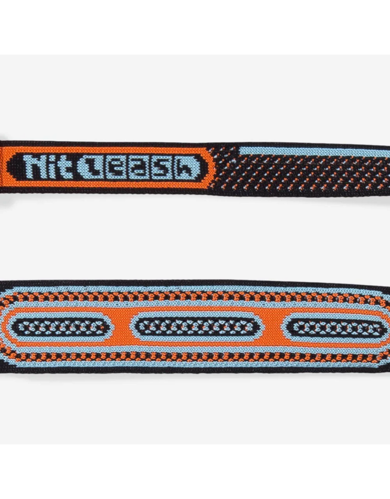 Zee.Dog Zee Dog Nit Leash | 3D Knit Chron Black & Orange 3'