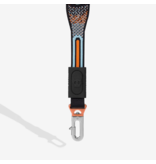 Zee.Dog Zee Dog Nit Leash | 3D Knit Chron Black & Orange 3'