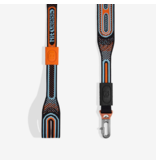 Zee.Dog Zee Dog Nit Leash | 3D Knit Chron Black & Orange 3'
