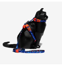 Zee.Dog Zee Cat | Atlanta Blue Cat Harness with Leash