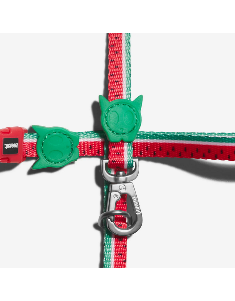Zee.Dog Zee Cat | Lola Watermelon Cat Harness with Leash