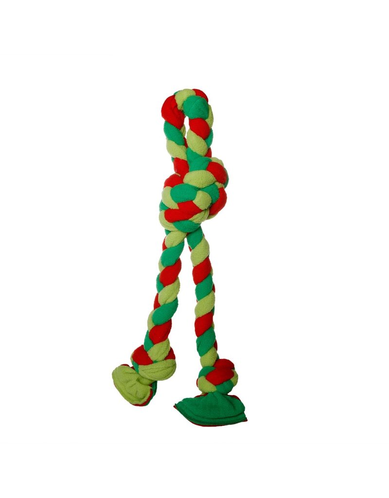 Tall Tails Tall Tails Holiday 2024 | Large Winter Fleece Tug Plush Dog Toy