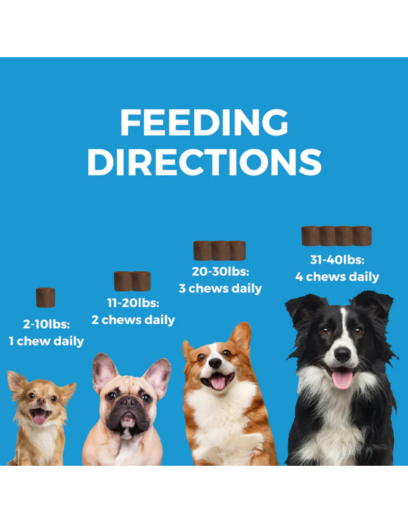 Nootie Nootie Progility Soft Chews | Skin & Coat for Dogs 60 Chews Mini