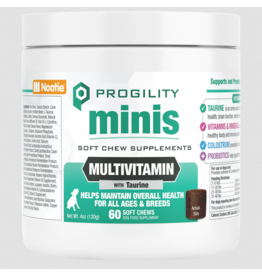 Nootie Nootie Progility Soft Chews | Multivitamin with Taurine for Dogs 60 Chews Mini