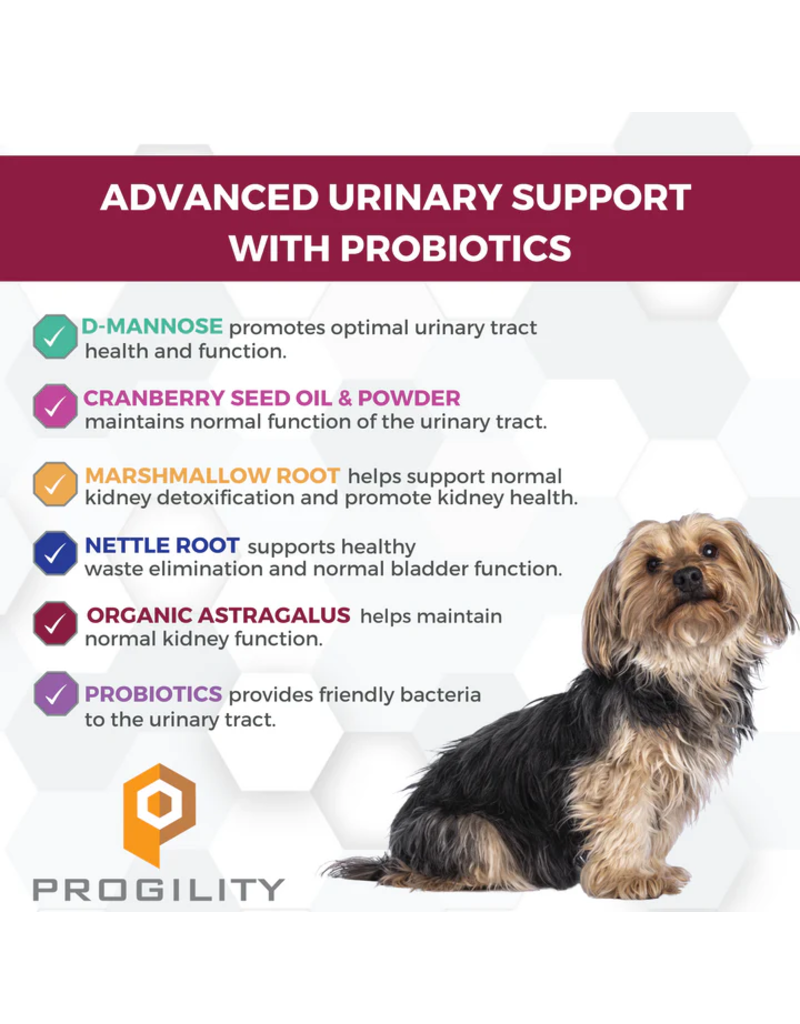Nootie Nootie Progility Soft Chews | Urinary Support with D-Mannose for Dogs 60 Chews Mini