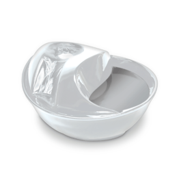 Pioneer Pet Pioneer Pet Drinking Fountain | Raindrop Fountain Ceramic White 60 oz