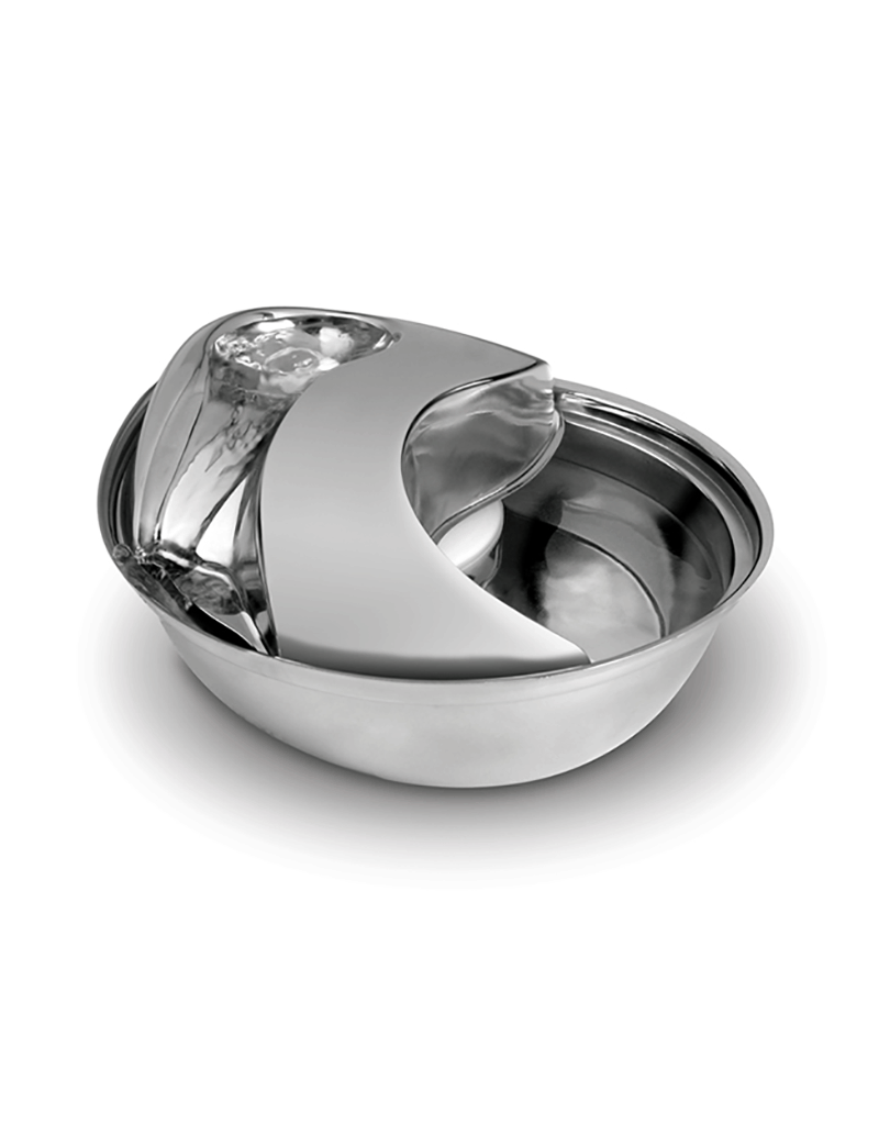 Pioneer Pet Pioneer Pet Drinking Fountain | Raindrop Fountain Stainless Steel 60 oz
