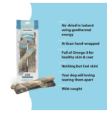 IcelandicPLUS Icelandic+ Chews | 10" Cod Skin Wrapped Chew Stick 12 pack