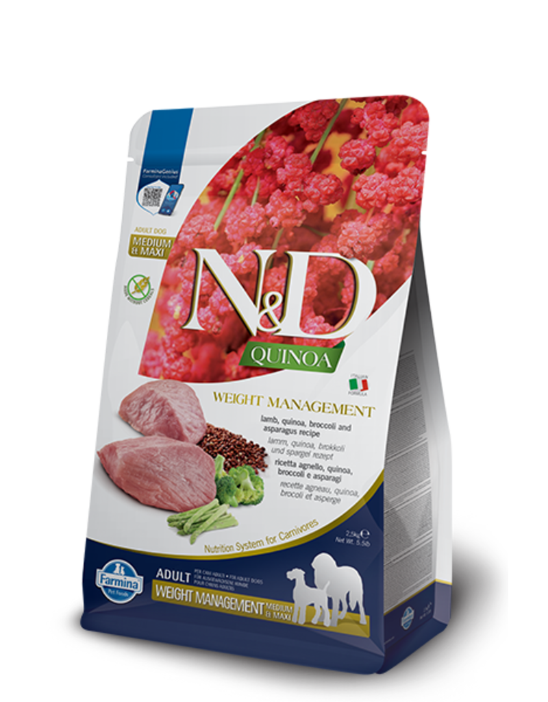 Farmina Pet Foods Farmina Grain Free Dog Kibble | Weight Management Lamb 15.4 lb