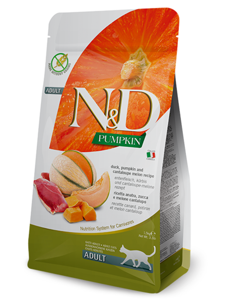 Farmina Pet Foods Farmina Grain Free Cat Kibble | Duck Pumpkin & Cantelope 11 lb