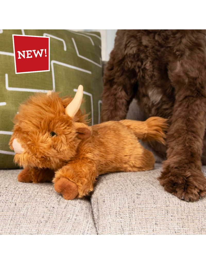 Fluff & Tuff Fluff & Tuff Inc. Dog Toys | Shaggy Cow Medium