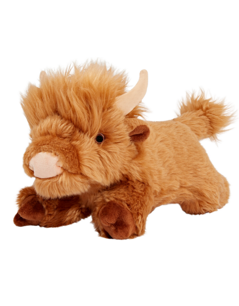 Fluff Tuff Inc. Dog Toys Shaggy Cow Medium The Pet Beastro