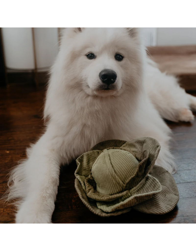 Lambwolf Collective Lambwolf Collective Interactive Toys | Cabbage Pop Snuffle Toy Medium Green