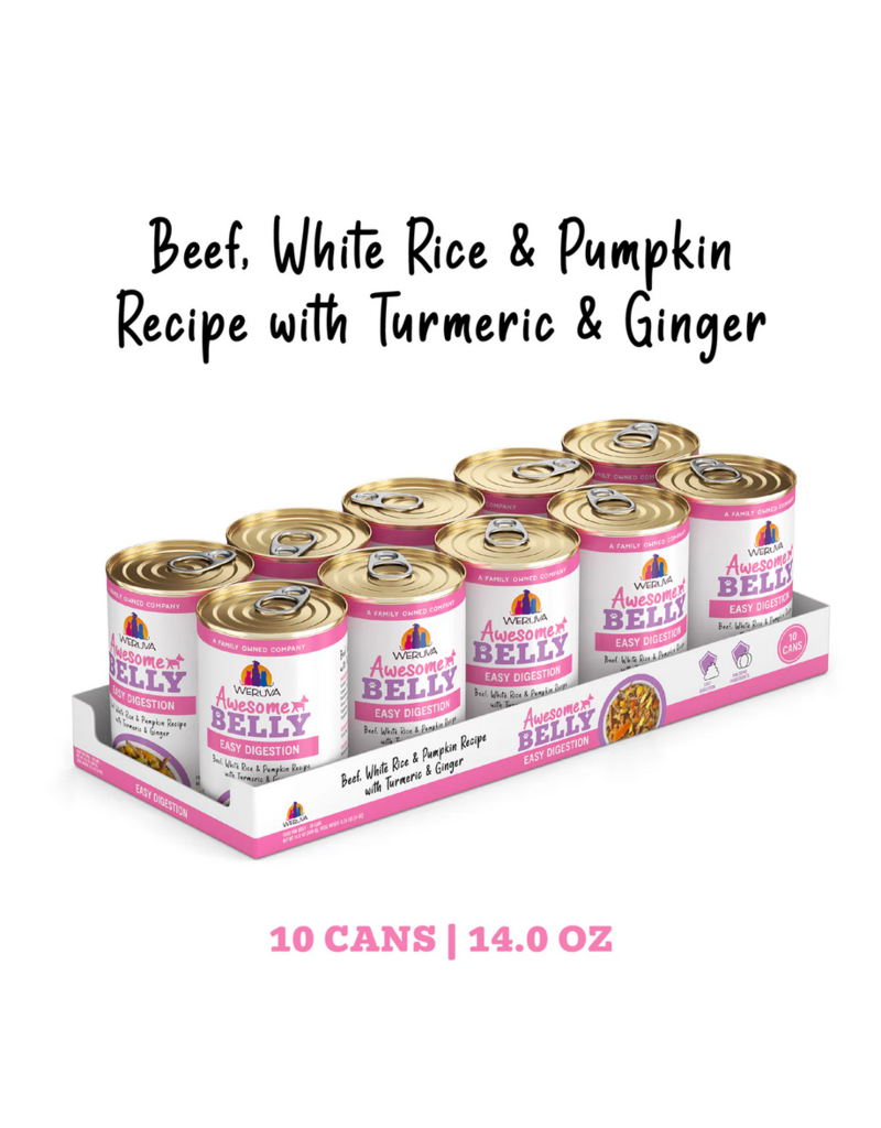 Weruva Weruva Canned Dog Food | Awesome Belly Digestion Beef & Pumpkin 14 oz CASE/10