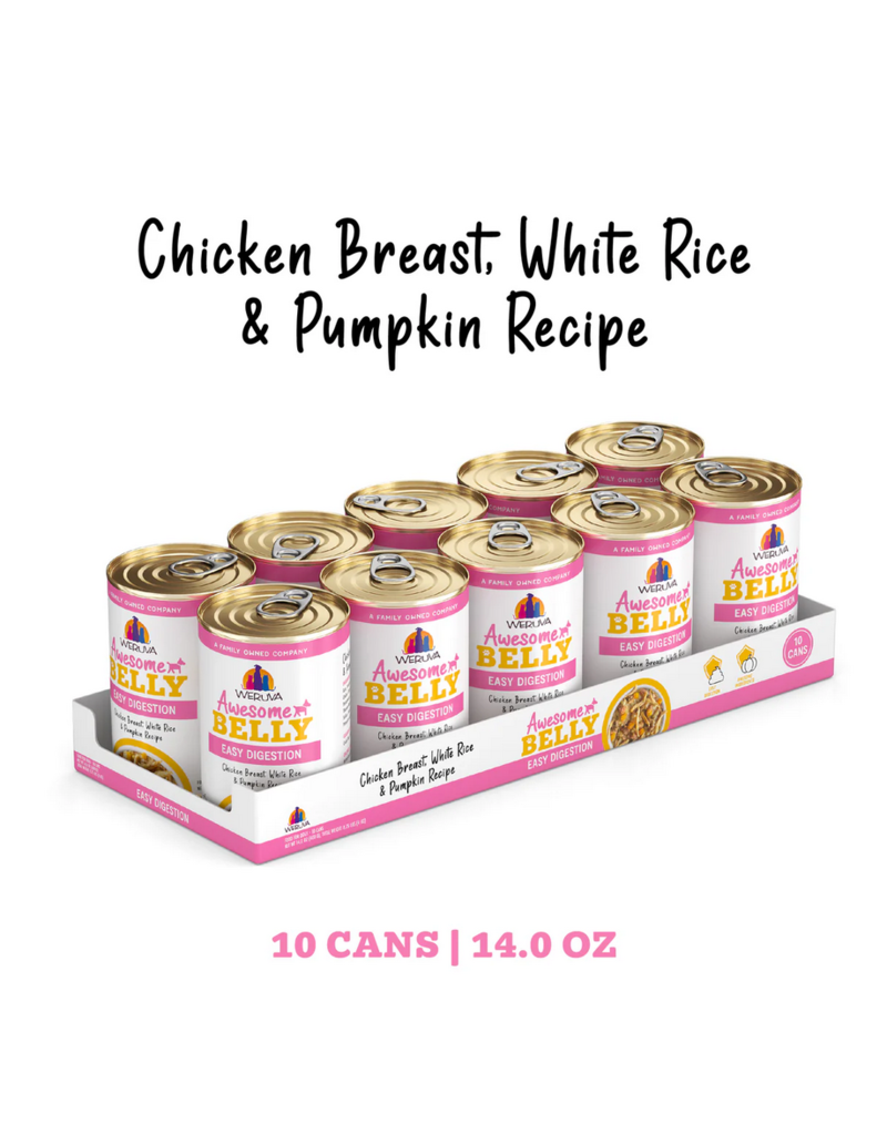 Weruva Weruva Canned Dog Food | Awesome Belly Digestion Chicken & Pumpkin 14 oz single