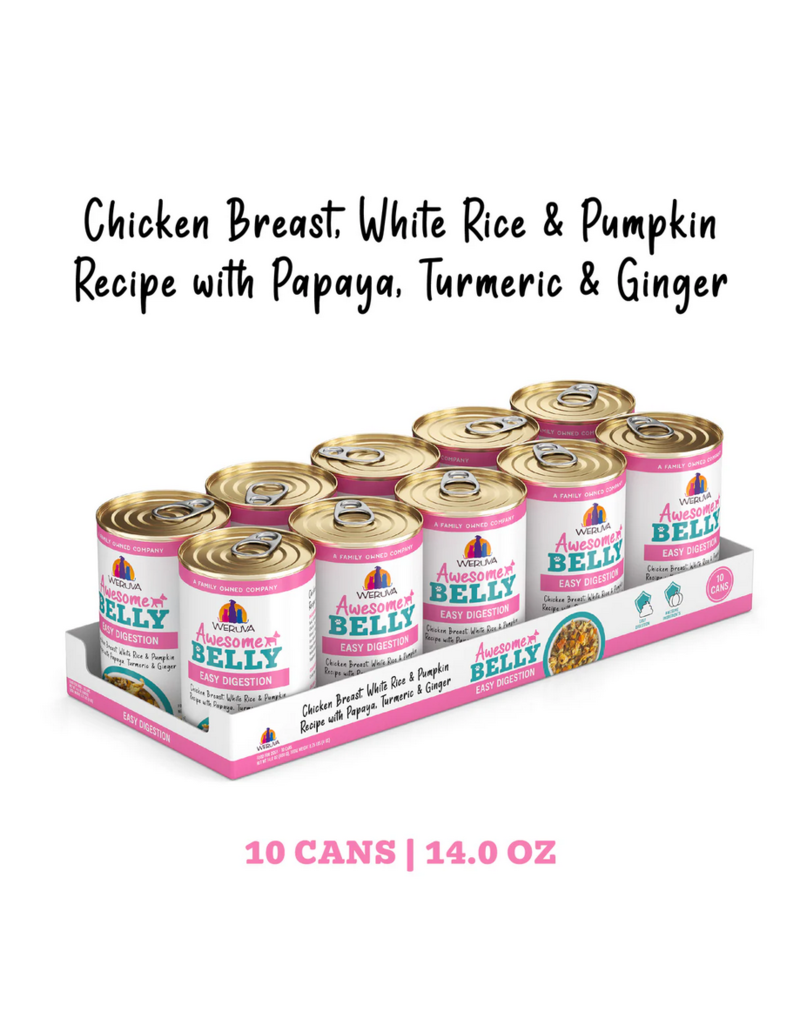Weruva Weruva Canned Dog Food | Awesome Belly Digestion Chicken & Papaya 14 oz single