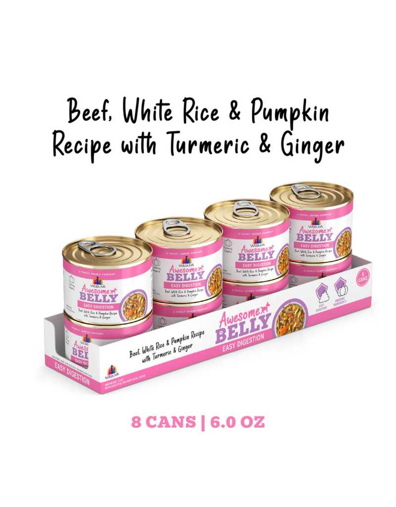 Weruva Weruva Canned Dog Food | Awesome Belly Digestion Beef & Pumpkin 6 oz single