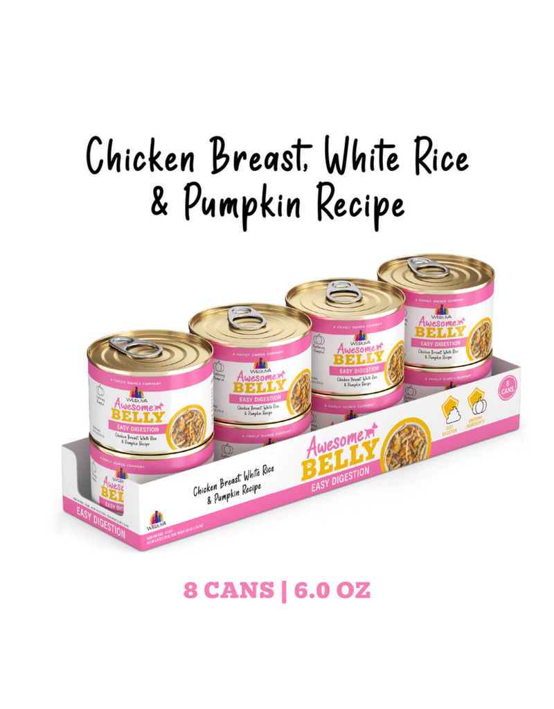 Weruva Weruva Canned Dog Food | Awesome Belly Digestion Chicken & Pumpkin 6 oz single
