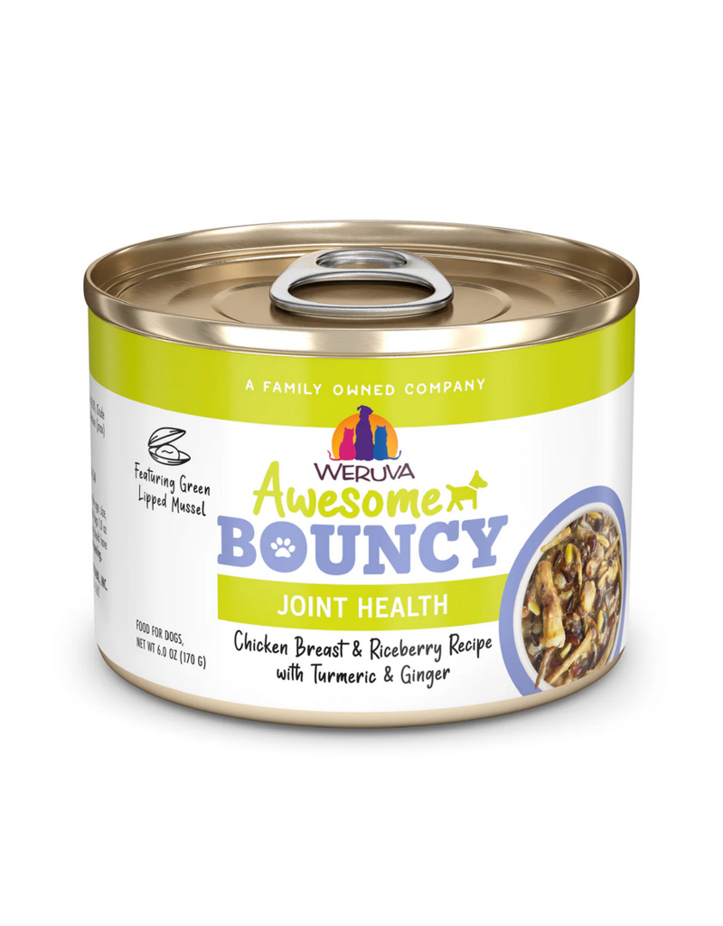 Weruva Weruva Canned Dog Food | Awesome Bouncy Joint Health Chicken 6 oz CASE/8