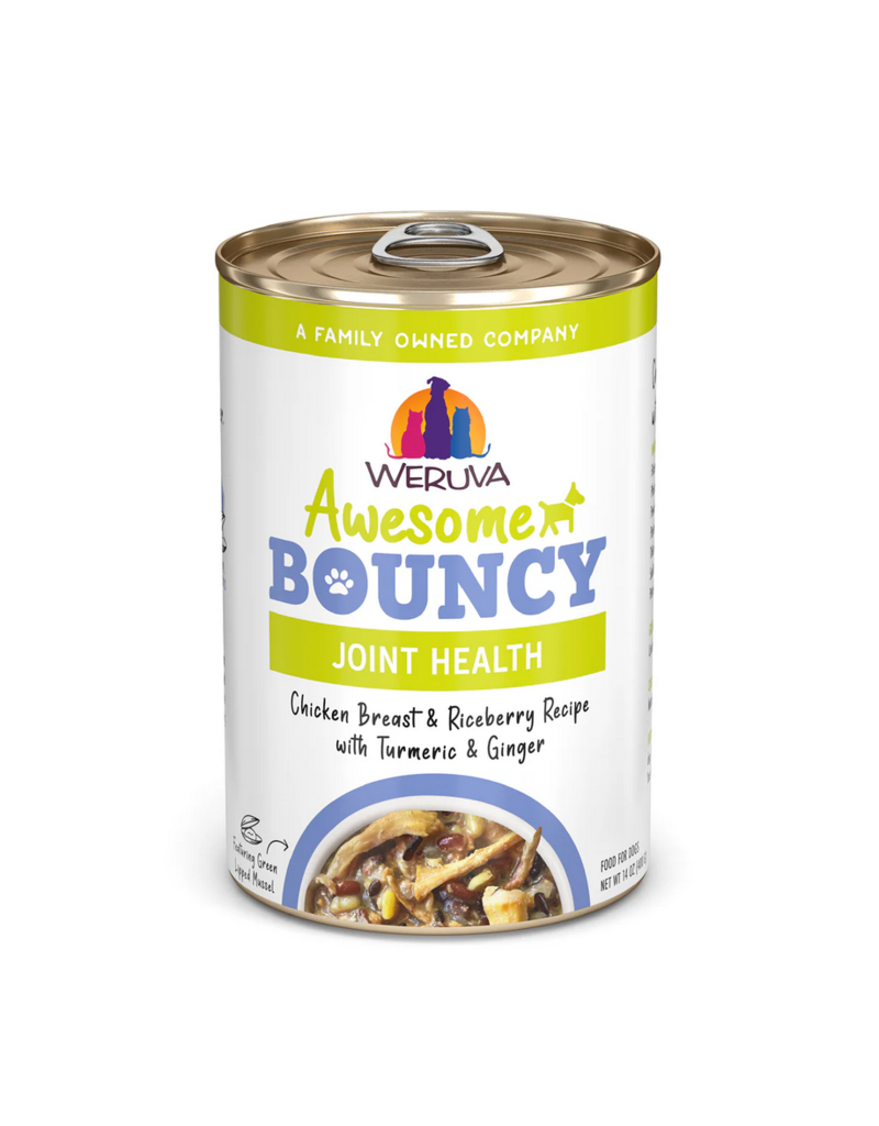 Weruva Weruva Canned Dog Food | Awesome Bouncy Joint Health Chicken 14 oz CASE/10