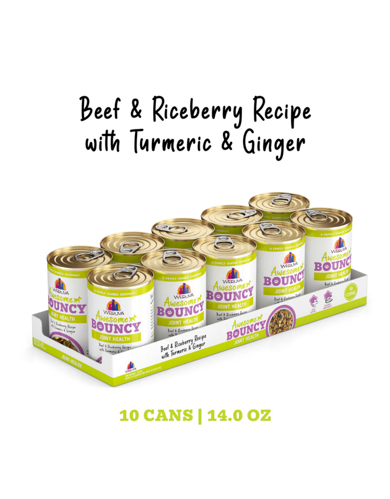 Weruva Weruva Canned Dog Food | Awesome Bouncy Joint Health Beef 14 oz single