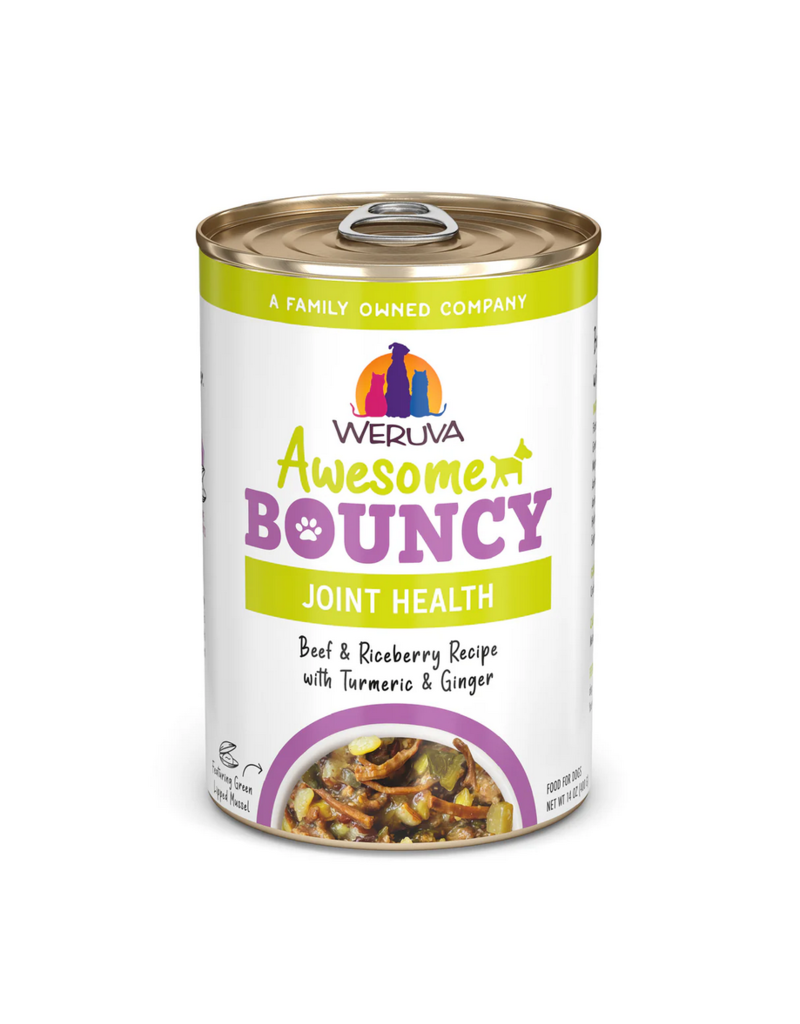 Weruva Weruva Canned Dog Food | Awesome Bouncy Joint Health Beef 14 oz single