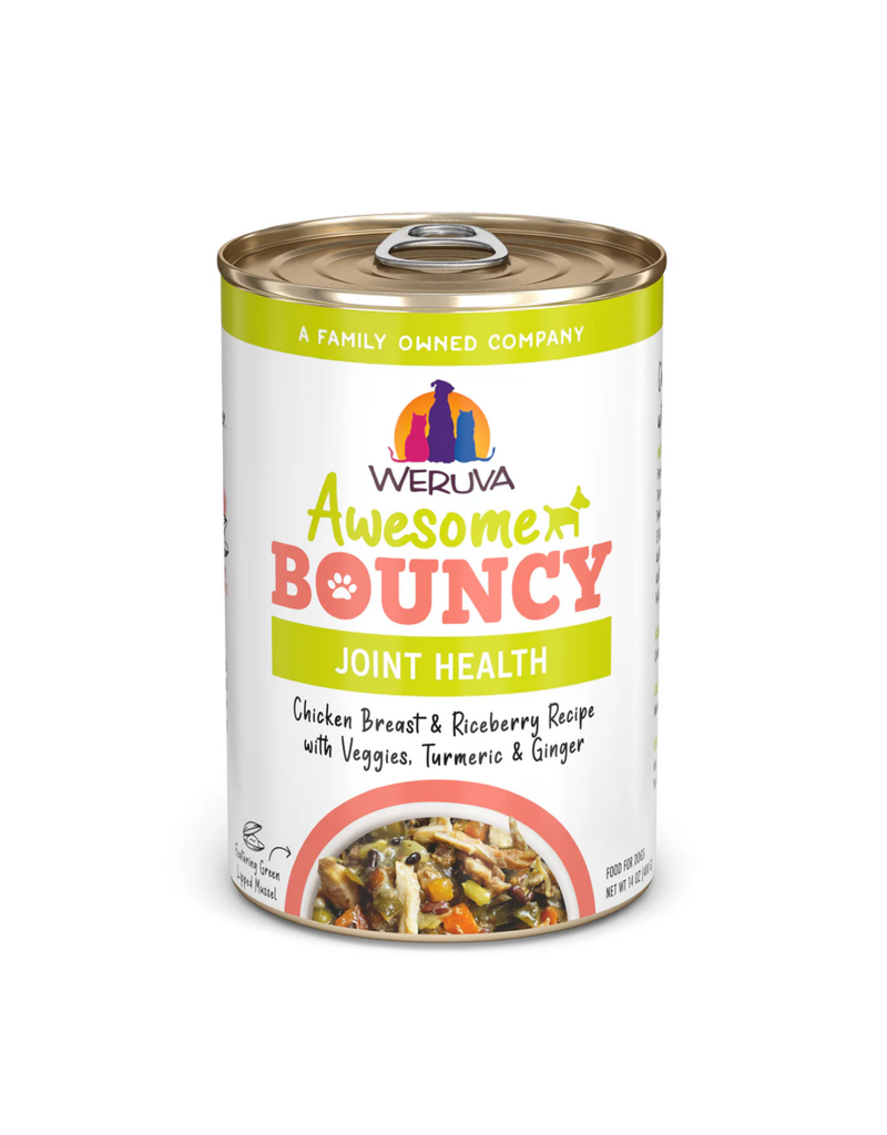 Weruva Weruva Canned Dog Food | Awesome Bouncy Joint Health Chicken & Veggie 14 oz single