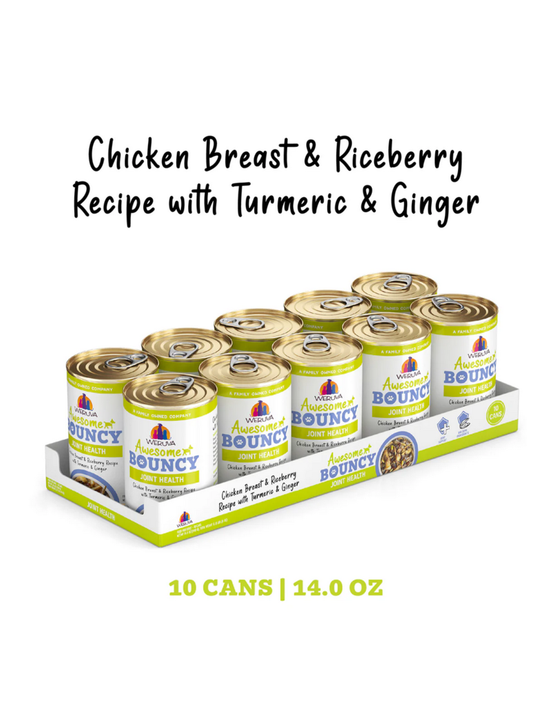 Weruva Weruva Canned Dog Food | Awesome Bouncy Joint Health Chicken 14 oz single