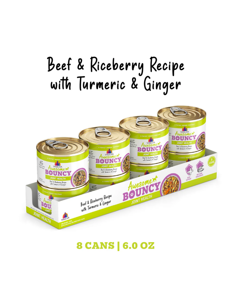 Weruva Weruva Canned Dog Food | Awesome Bouncy Joint Health Beef 6 oz single