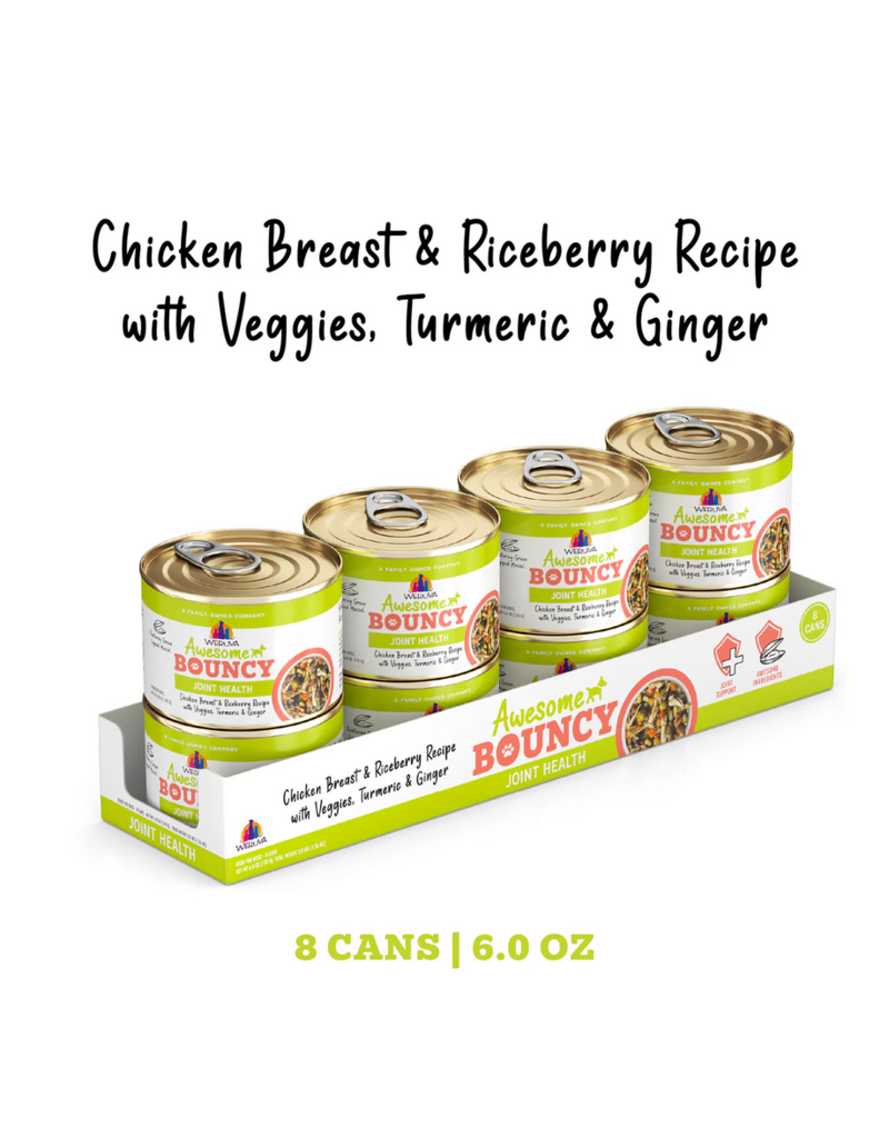 Weruva Weruva Canned Dog Food | Awesome Bouncy Joint Health Chicken & Veggie 6 oz single