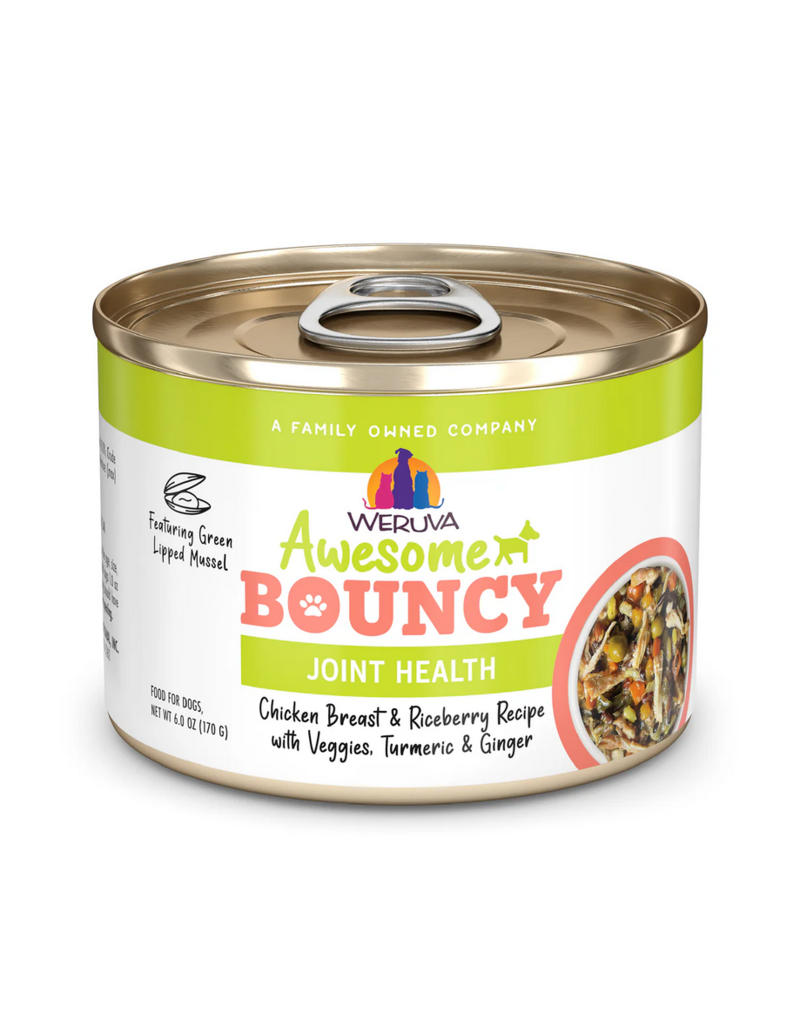 Weruva Weruva Canned Dog Food | Awesome Bouncy Joint Health Chicken & Veggie 6 oz single