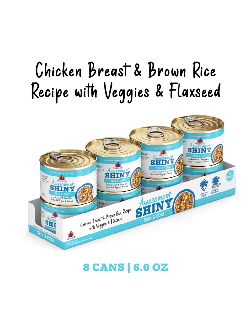 Weruva Weruva Canned Dog Food | Awesome Shiny Skin & Coat Chicken & Veggie 6 oz CASE/8