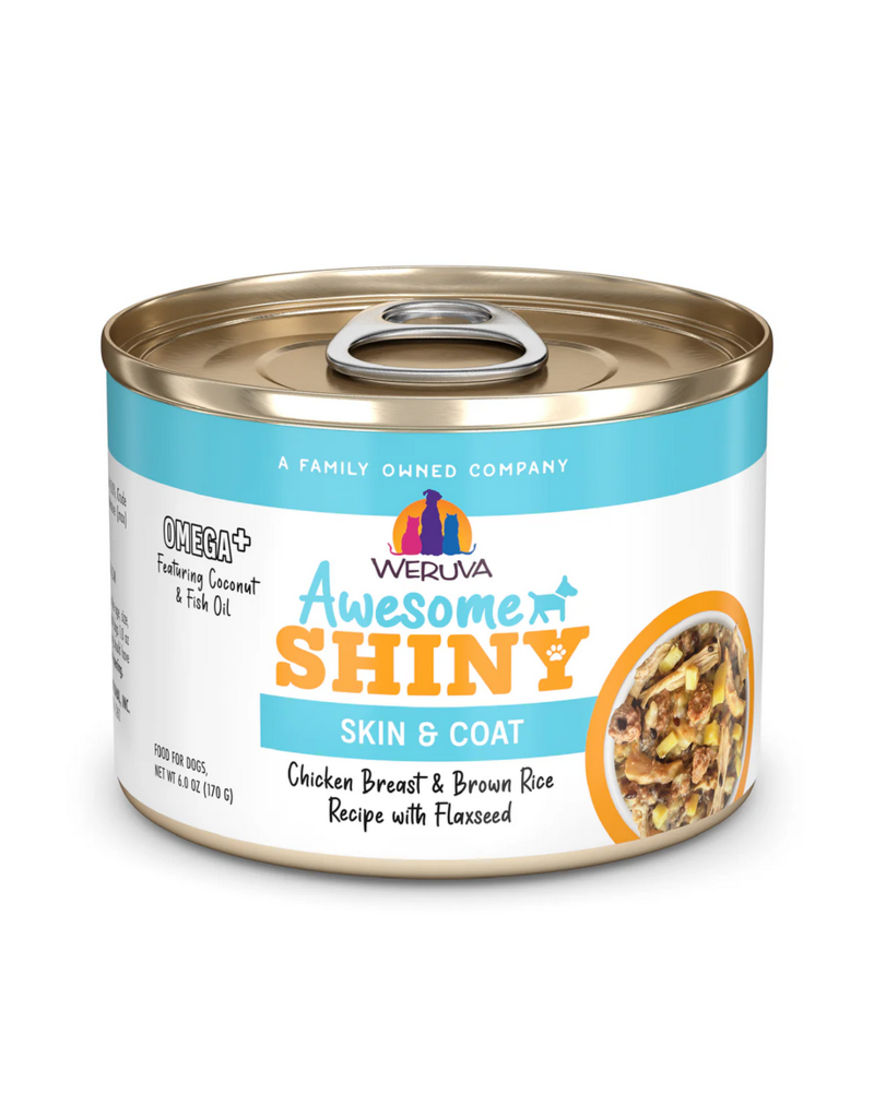 Weruva Weruva Canned Dog Food | Awesome Shiny Skin & Coat Chicken 6 oz CASE/8