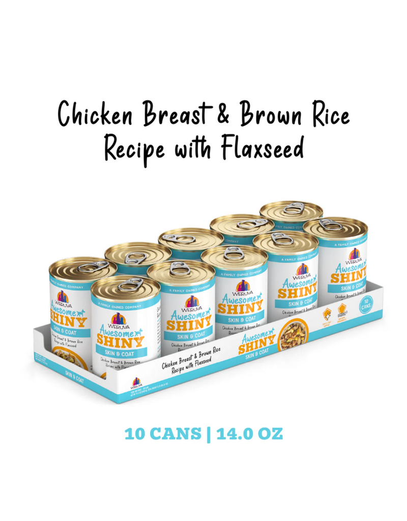 Weruva Weruva Canned Dog Food | Awesome Shiny Skin & Coat Chicken 14 oz single