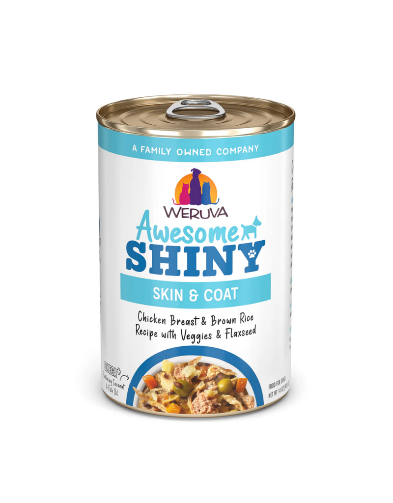 Weruva Weruva Canned Dog Food | Awesome Shiny Skin & Coat Chicken & Veggie 14 oz single