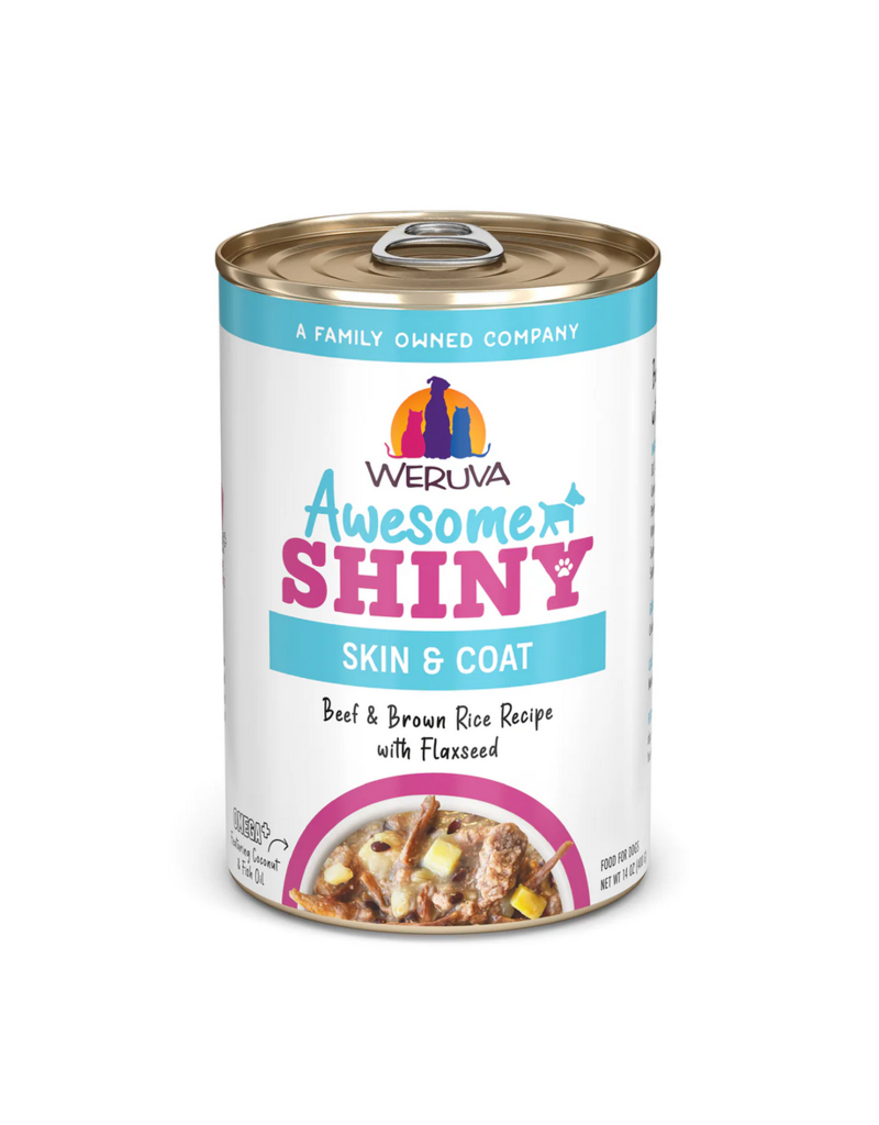 Weruva Weruva Canned Dog Food | Awesome Shiny Skin & Coat Beef 14 oz single