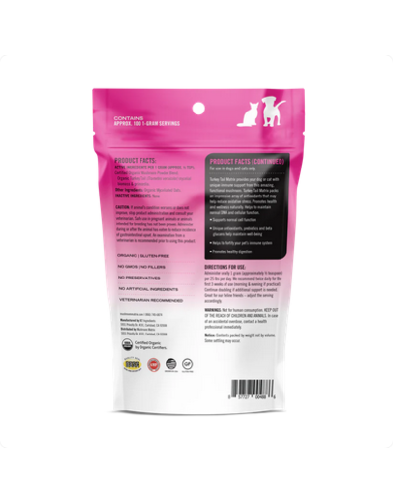 Mushroom Matrix Zz Mushroom Matrix | Canine Turkey Tail 200 Gram