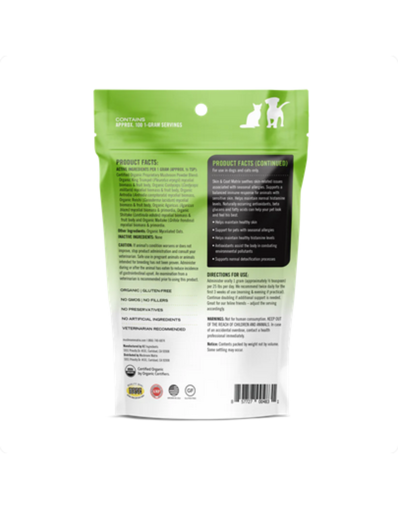 Mushroom Matrix Mushroom Matrix | Skin & Coat Matrix 100 Gram