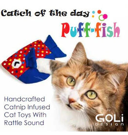 Goli Design Goli Design | Puff-Fish Refillable Catnip single