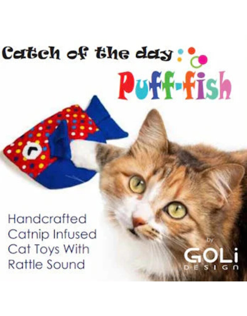 Goli Design Goli Design | Puff-Fish Refillable Catnip single