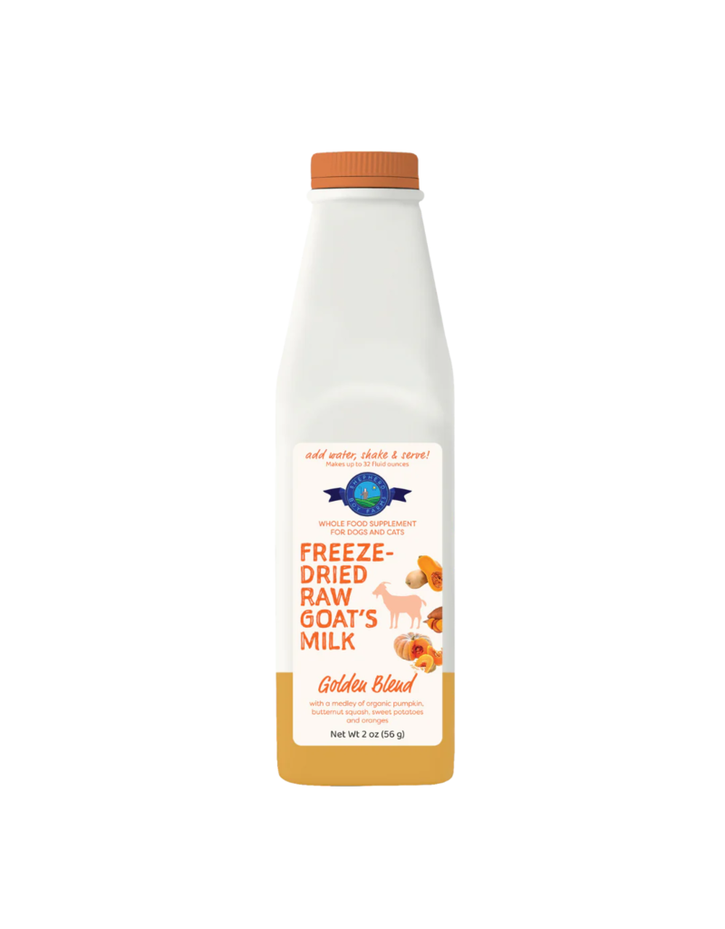 Shepherd Boy Farms Shepherd Boy Farms Topper | Freeze Dried Golden Blend Goat Milk 1 oz